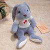 Gentle Appease Rabbit Plush Toys Premium Cozy Lifelike Bunny Doll Warm Delicate Scarf Sweater Rabbit Lovely Gift