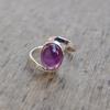 Solid 925 Sterling Silver Amethyst Gemstone Handmade Birthstone Ring Jewelry