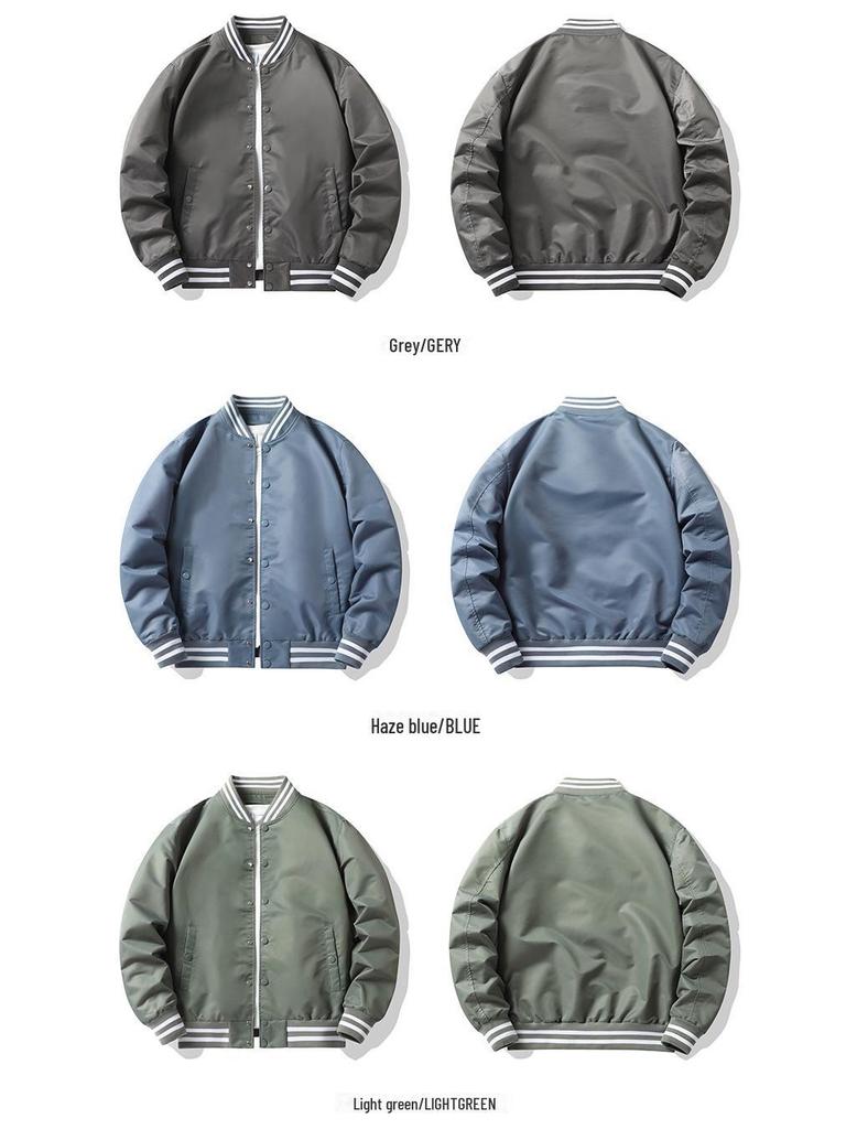 Бейсбольная куртка унисекс с цветными блоками — мужская куртка-пилот в американском стиле на весну/осень, модная рабочая одежда для пар