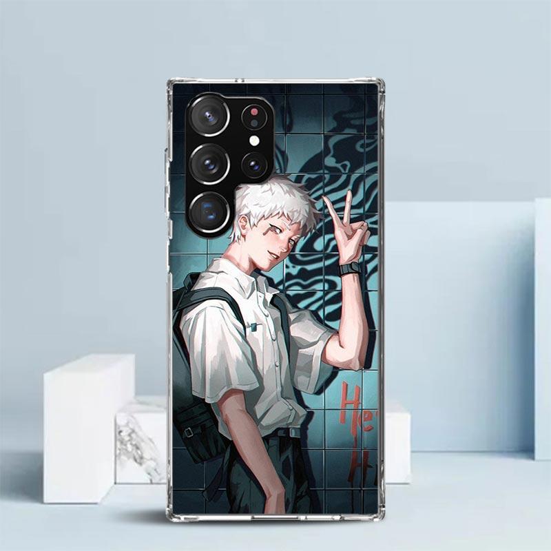 H-Hikaru Ga Shinda Natsu Мягкий Чехол для Samsung Galaxy S25 Edge S26 S24 S23 Ultra Чехол для Телефона S22 S21 Plus S20 FE Печатный Рисунок S