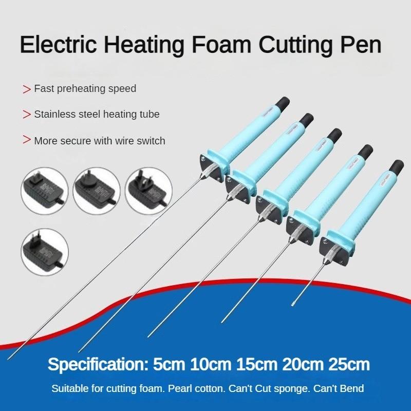 Blue Needle Type Electrothermal Foam Cutting Pen KT Board Engraving Pen Cutting Off Slot Shaped Punching Power Tool