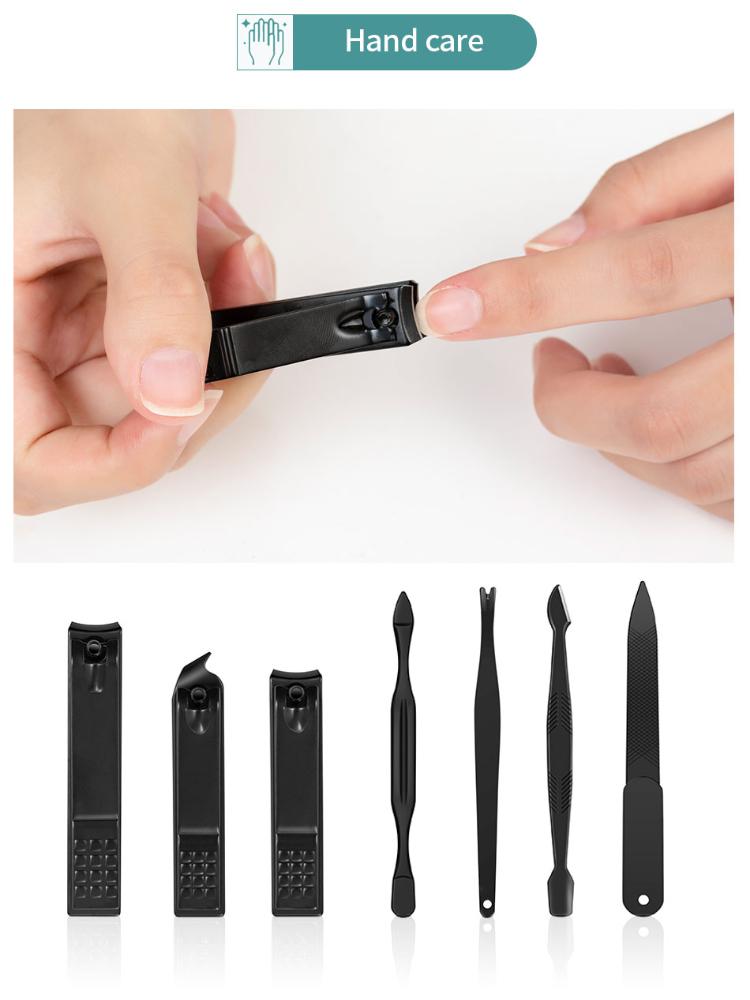 7/10/15 шт. профессиональные ножницы для педикюра, набор ножниц из нержавеющей стали с орлиным крючком, портативные маникюрные машинки для стрижки ногтей, набор инструментов