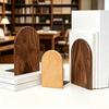 Деревянные книжные подставки Утолщенные, устойчивые, прочные, с полированными краями, долговечные держатели для книг для домашнего офиса