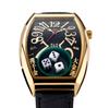 Frank Miura Macau Gambling Watch Reissue Dice Casino Limited Edition Black Men's Watch