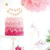Shower Gold Stars Banner Happy Birthday Baking Decoration Cake Flags Cake Topper Party Supplies