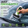 Car Glass Oil Film Remover Cleaner 100ml Windshield Degreaser with Brush, Restores Clarity & Shine, Hydrophobic Coating Agent