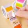 Waterproof Color Index Labels Stickers for Classification and Marking Office and School Supplies, Handwritten Name Labels