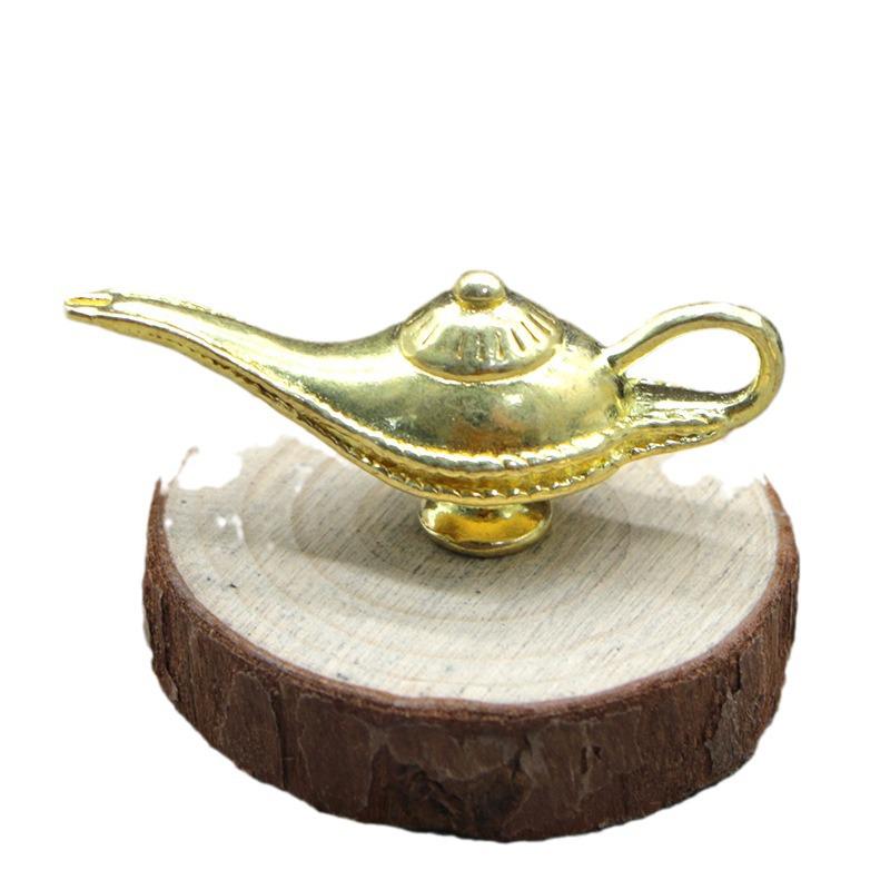 Брелок-подвеска в виде лампы Аладдина из латуни ручной работы