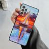 Чехол для Samsung Galaxy A14 A73 A53 A71 A51 A31 A33 A22 A12 A21s A13 A32 A52s A72 A52 A23 Эйфелева башня Искусство живописи пейзажей