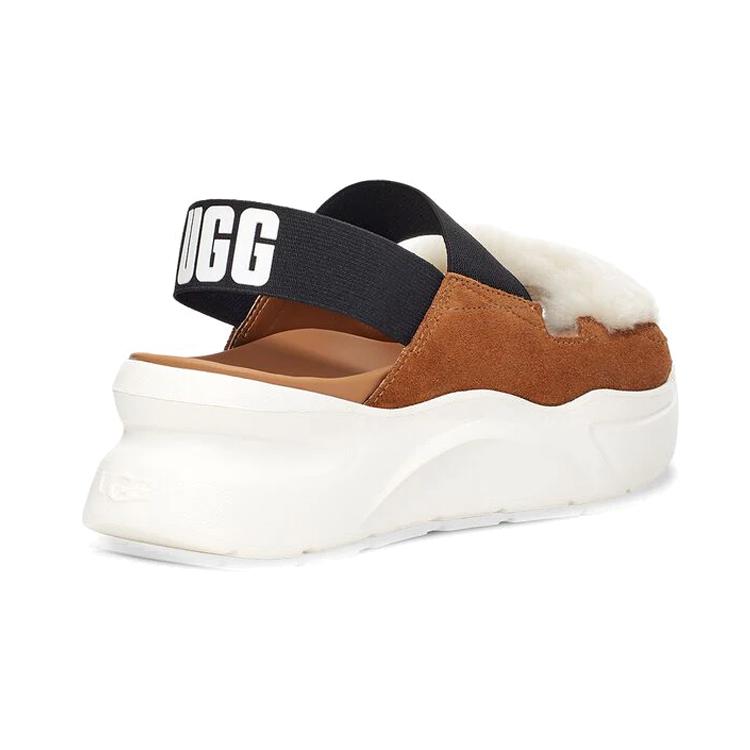 UGG Спортивные сандалии 'Каштаново-коричневый Черный Белый' Женские 1119771-CHE