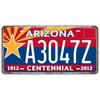 License Plate USA Retro Car Metal License Plate Novelty Wall Decoration Auto License Plate Signs Front Cover Garage Cafe Pub Bar