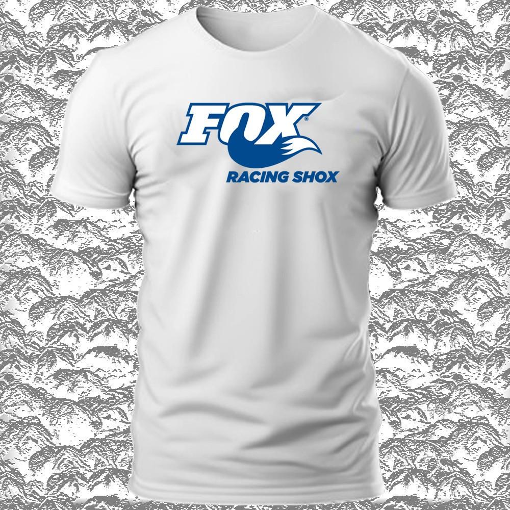 Новая забавная футболка Fox Racing с простым логотипом Размер S-5XL США Унисекс