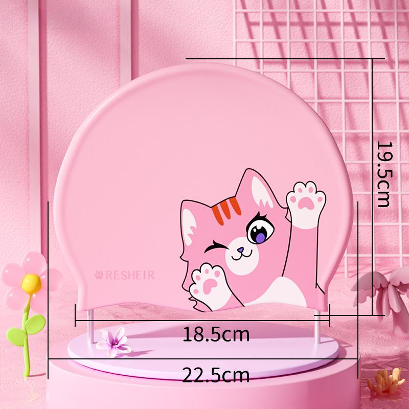 Шапочки для плавания с героями мультфильмов, водонепроницаемые, милые детские шапочки для плавания для мальчиков и девочек, защита ушей, шапочки для плавания, аксессуары для бассейна