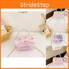Fashionable Modern Childrens Single Shoulder Bag With Pearl Details And Bow Design