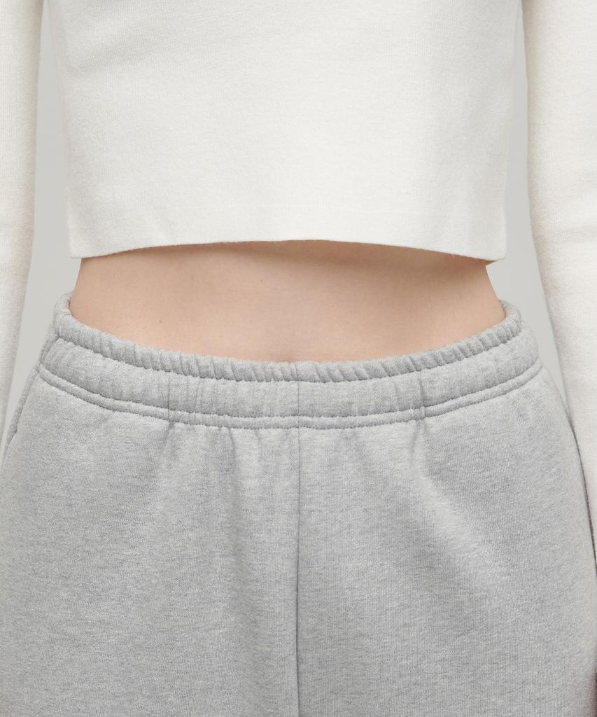 MUSINSA STANDARD WOMAN Женские байковые свободные брюки для отдыха [Средне-серый]