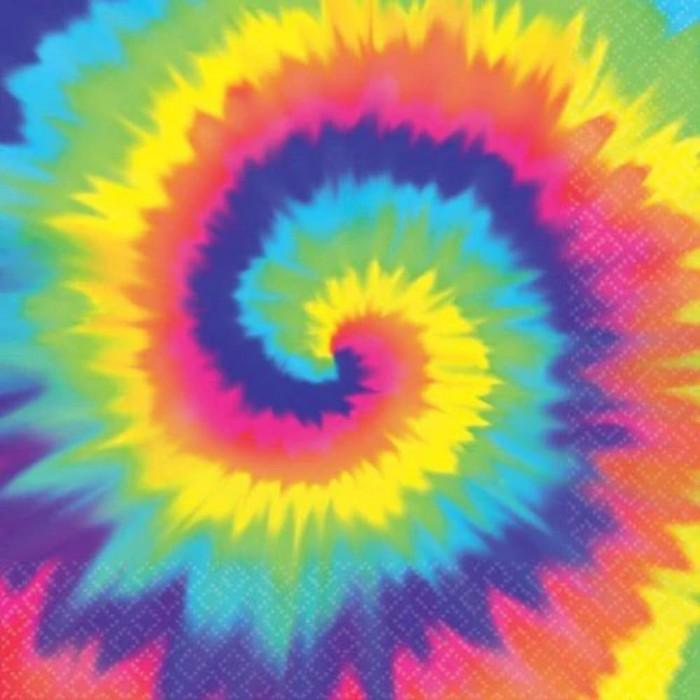 Amscan Тарелки для вечеринок в стиле 60-х годов из бумаги с завитками (Пакет из 8)