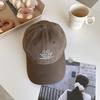 Fashion Baseball Cap Spring And Summer Female Smiley Face Letter Face Small Versatile Sunshade Cap
