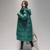 Winter Women Waterproof Coat Oversized Thick Long Parkas Hooded Women's Long Cotton Jacket Snow Coat Padded Warm Jacket Down Jacket