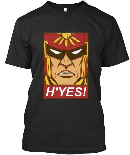 Футболка Captain Falcon HYES Сделано в США Размеры от S до 5XL