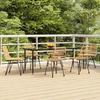 3157878 vidaXL Garden Dining Set 7 Pcs Wicker