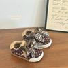 Youth style shoes Kids Polka Dot Bow Loafers Girls Casual Sneakers Rubber Sole PU Lining Breathable Slip-On Shoes