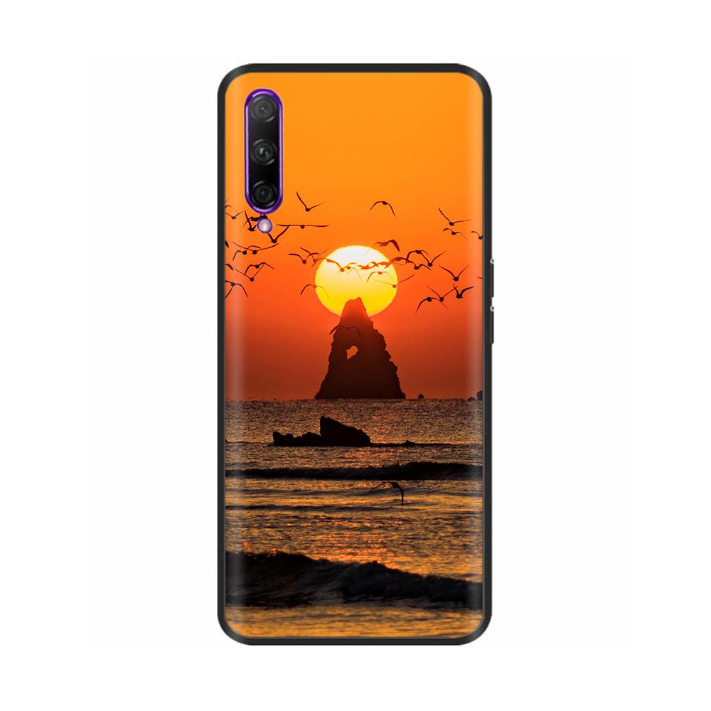 Черный силиконовый чехол для Huawei P Smart Pro Чехол Милый мягкий чехол для Huawei P Smart Pro Fundas PSmart Pro Защитная оболочка Capas