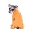 Puppy Clothes Autumn and Winter Clothes Teddy Bigbear Schnauzer Small Dog Pet Cat Clothing Bust Adjustable Four-legged Clothes
