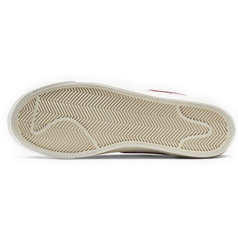 Nike Blazer 77 Vintage Mid White Worn Brick Women's Sneakers Skateboard Shoes CZ1055-102