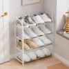 Simple Shoe Rack Floor Standing Nail Free Assembly Orage Stand Entrance Hall Storage Racks Multi Layer Cat Ear Shaped Shoes Rack