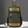 Multifunctional Waterproof Bag Men's Multi-layer Chest Bag Outdoor Leisure Single Shoulder Crossbody Bag