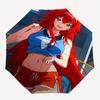 1pc Outdoor Umbrella with Anime Character Design - Automatic Opening/Closing, Portable 3-Fold Design, 8-Bone Iron Frame - Perfect Gift for Fans,