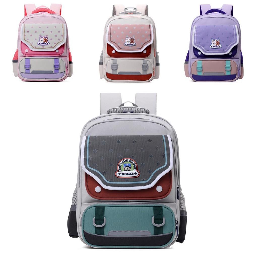 Adorable Cartoon Cat Design School Backpack For Kids In Various Trendy Colors