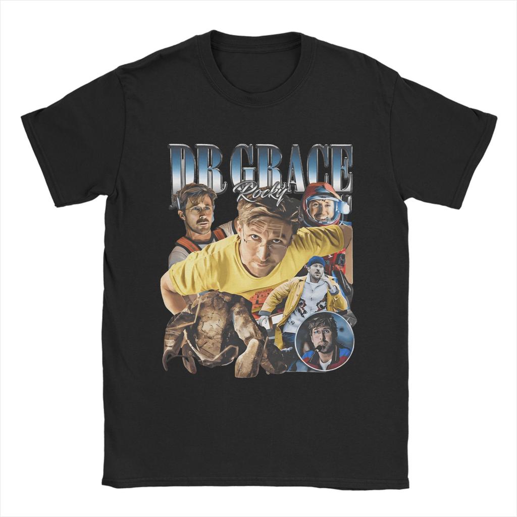 Project Hail Mary T Shirt Beach  Vintage TShirts Pure Cotton Trending Tshirt For Unisex ShortSleeved Casual Tops