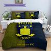 Brøndby IF  Pattern Bedding Quilt Set  Home Decoration  Gift (1 * duvet cover + 2 * pillowcase  without core)