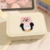 Sanrio Kt Cat Jewelry Storage Box With Leather Material For Gift Giving