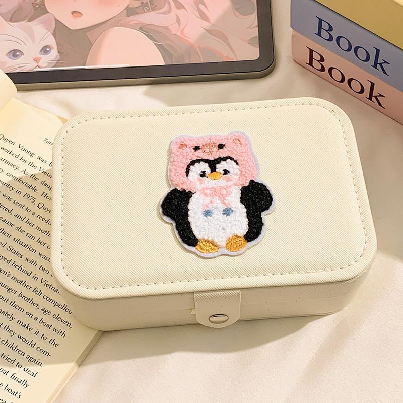 Sanrio Kt Cat Jewelry Storage Box With Leather Material For Gift Giving