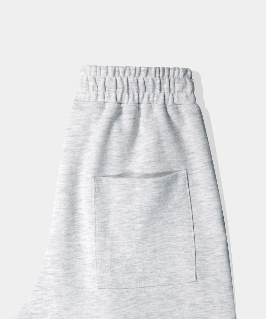 Шорты-бермуды Lambeulla Double Cotton с одной складкой [Пепельный]