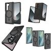 Модный Прозрачный Жесткий PC TPU Магнитный Сильный Магнит Складной Чехол для Мобильного Телефона для Samsung Z Fold 7 6 8 Широкое Ежедневное Использование