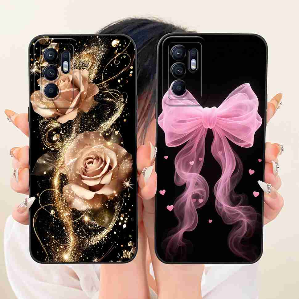 Чехол для Oppo Reno6 4G Новый Мультяшный Принт Панды Мягкий Силиконовый Чехол для Oppo Reno6 4G CPH2235 Чехлы для Телефона Fundas