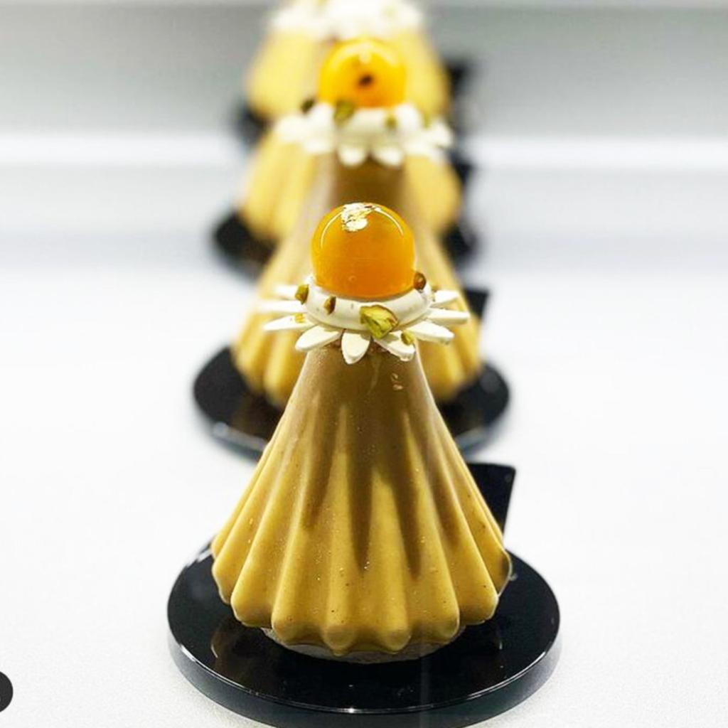 Креативная силиконовая форма для шоколада в виде рождественской елки, полосатый конус, набор для выпечки конфет, печенья, мороженого, торта, декора, мыла, свечей