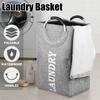 Большая портативная оксфордская корзина для хранения грязной одежды 50,5 см x 36 см x 28 см, корзина для хранения грязной одежды, домашняя складная корзина