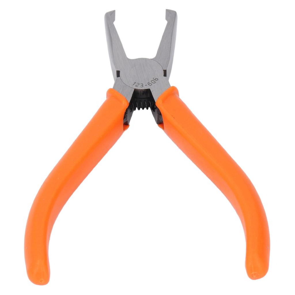 Плоскогубцы для кусачек 6 мм, изогнутые, закаленные, из хромованадиевой стали, прямоугольные, плоскогубцы для плоского среза