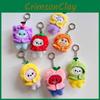 Fruit Plush Animal Keychain Cartoon Stuffed Doll Bag Pendant Decoration Gift