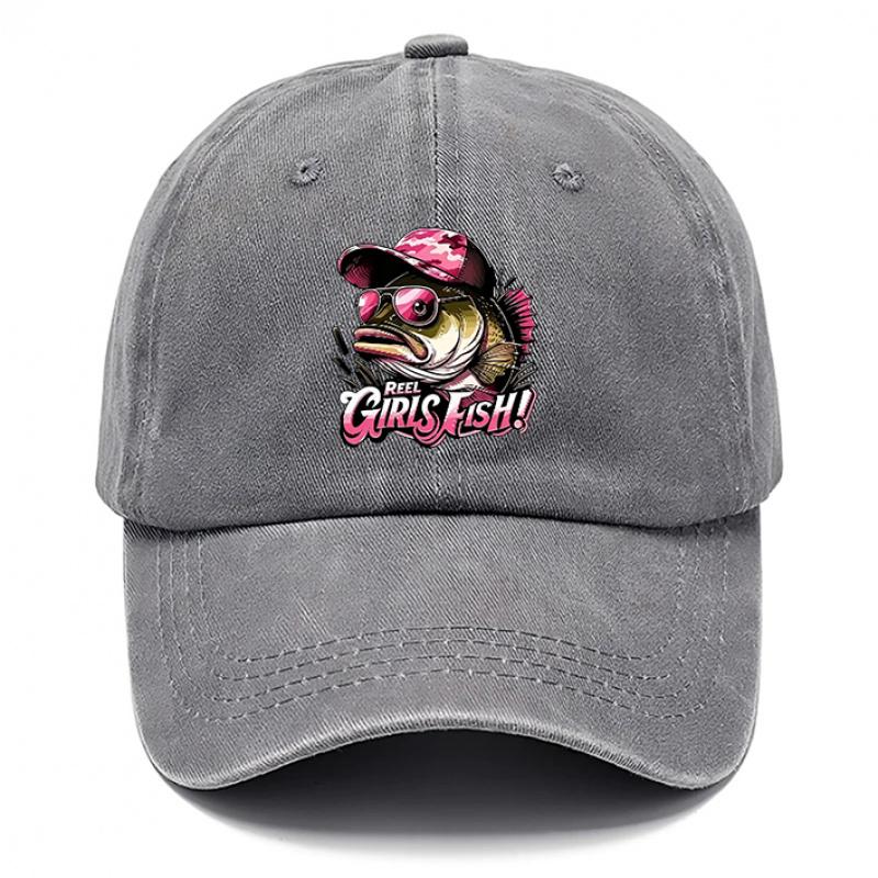 pc Fish Printed Baseball Hat Street Style Hats for Men Beach Hat for Women Breathable Hat Baseball Caps Adjustable DAD Hat