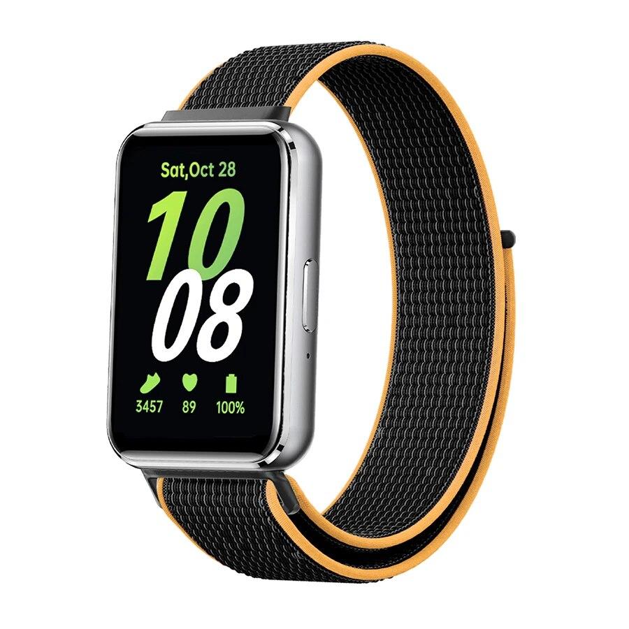 Для Samsung Galaxy Fit 3 нейлоновая петля ремешок для часов браслет для Samsung Fit 3 Смарт-браслет сменные аксессуары Correa
