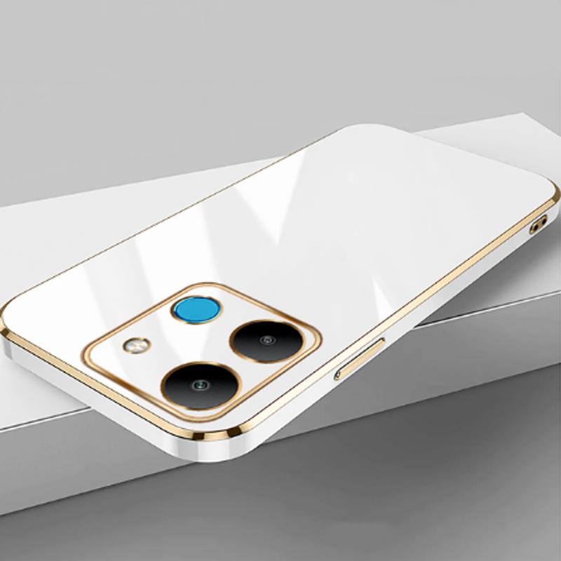 Для Tecno Spark Go 2023 чехол Infinix Smart7 HD чехол для телефона Infinix Smart 7 Tecno Pop 7 Pro pop7 задняя крышка роскошное квадратное покрытие