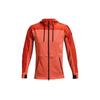 ColdGear Colorblock Breathable Training Hooded Jacket Men Outerwear Orange 1320710-830