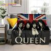2025 Classics Queen-Rock-Band Freddie Blanket,Soft Throw Blanket for Home Bedroom Bed Sofa Picnic Travel Office Cover Gifts Kids