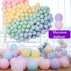 100Pcs 10inch Macaron Balloons Colorful Latex Party Balloons for Birthday Baby Shower Party Decoration