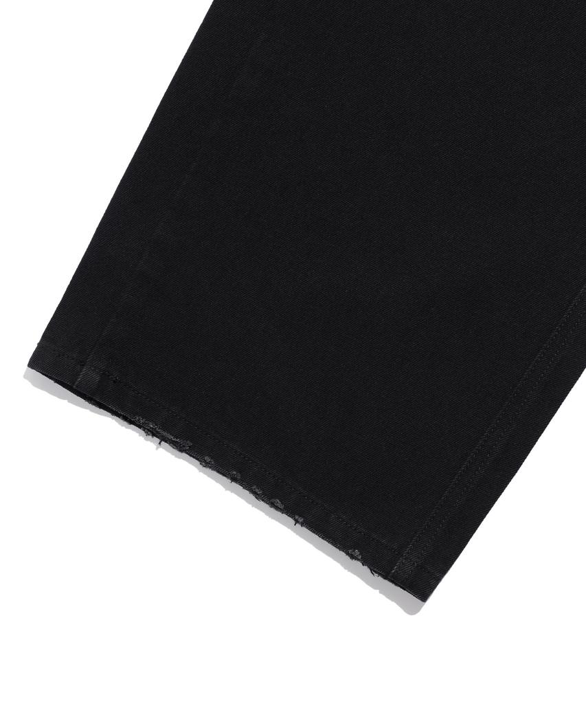NICEGHOSTCLUB Layered Washed Jeans_Black(Ng2Efud111A)